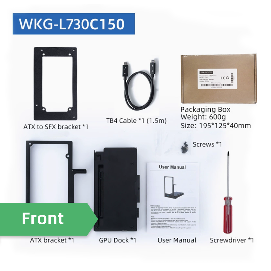 Docking station esterna per GP - Thunderbolt 4 External Gpu Enclosure recensione e prezzo