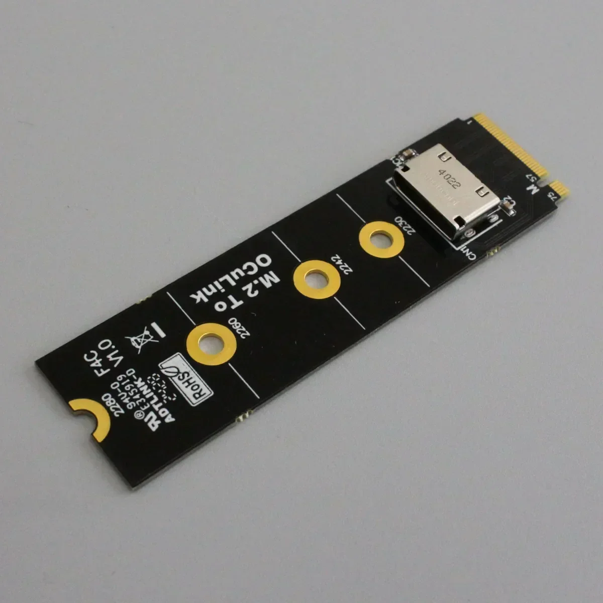 ADT PCIe 4.0 64Gbps Scheda gra - Oculink Egpu Dock Graphics Card recensione e prezzo