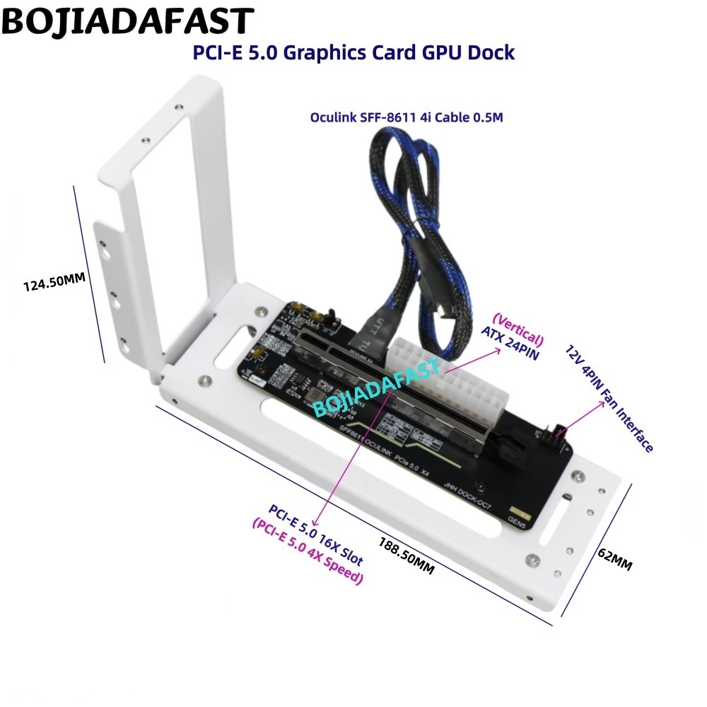Scheda Adattatore PCI-E 5.0 16 - Oculink Egpu Dock Graphics Card recensione e prezzo